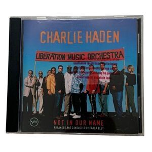 CHARLIE HADEN - Not In Our Name (w/liberation Music Orchestra) CD, Promo
